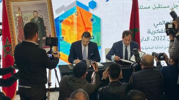 Signature d’une convention entre l’OMPIC et le CRI Casablanca-Settat